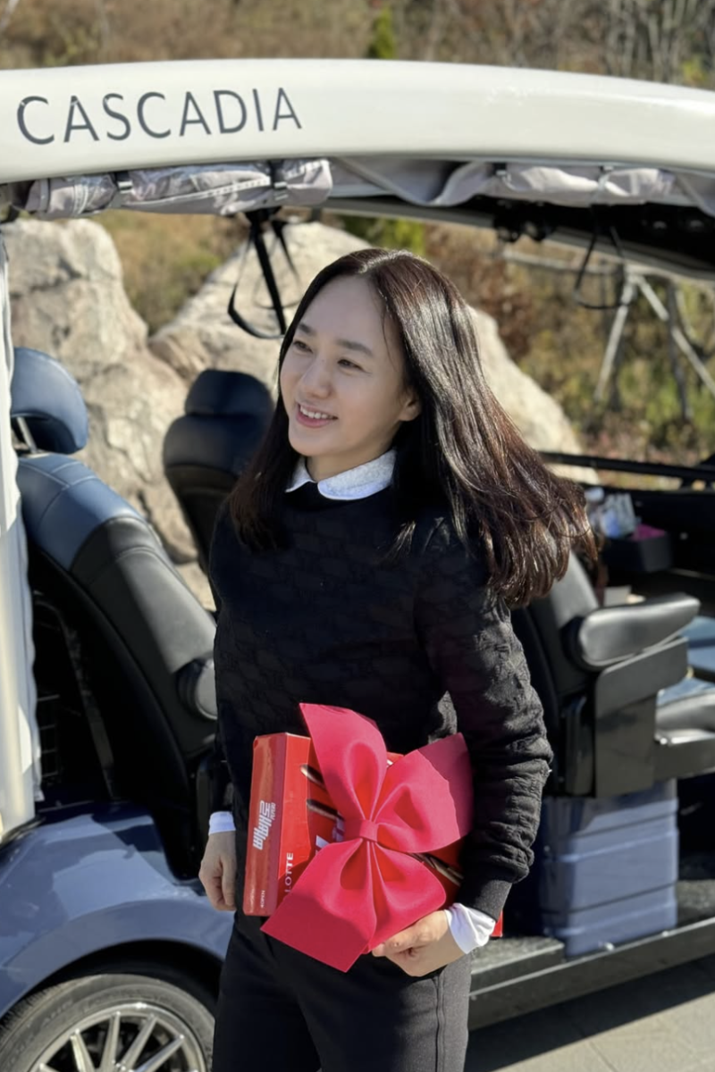 지인들과 골프 치던 박주미。。몇 년 뒤 자주 찾은 필드, 알고 보니 남편 골프장이었다