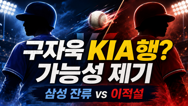 구자욱 KIA행 가능성, 200억 FA 전쟁까지 갈까? 현재 확인된 사실은