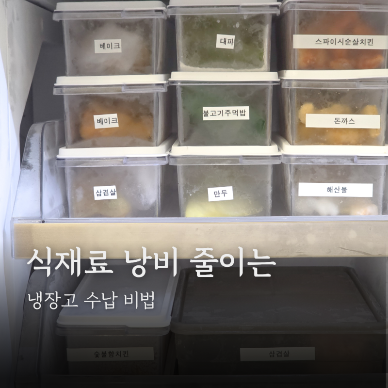 야채 오래 보관하고 식재료 낭비 줄이는 냉장고 수납 비법