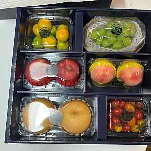 추석 과일 선물세트 농협맛선 국보에디션 국내산 제철과일 6종 후기