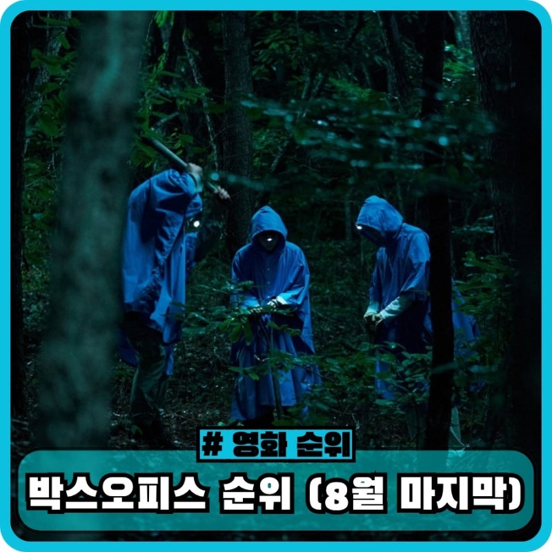 박스오피스 순위 Top 5 - 오디세이, 놀란표 두 번째 천만 영화 나오나?