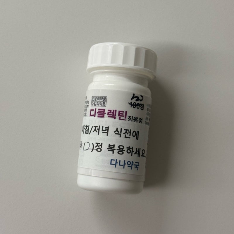 31주차 임산부 입덧약 디클렉틴 중단 그리고 재복용 후기