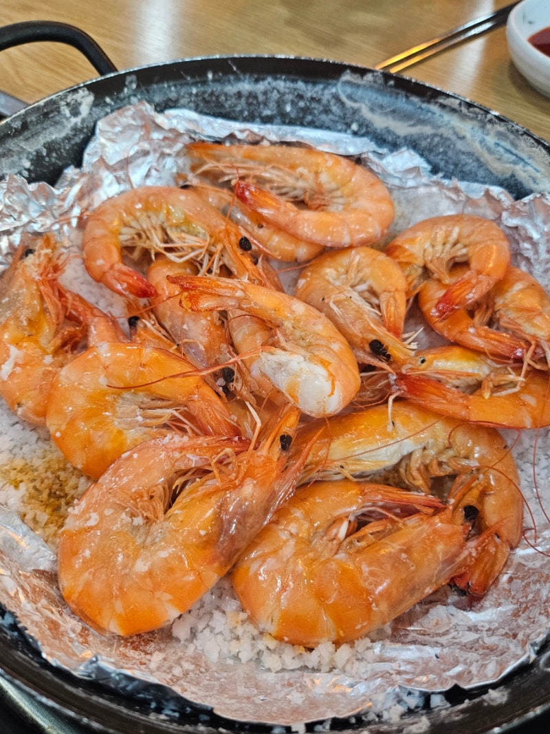 수원 새우구이 맛집 마라도해물탕&찜 수원본점 왕새우소금구이 추천후기