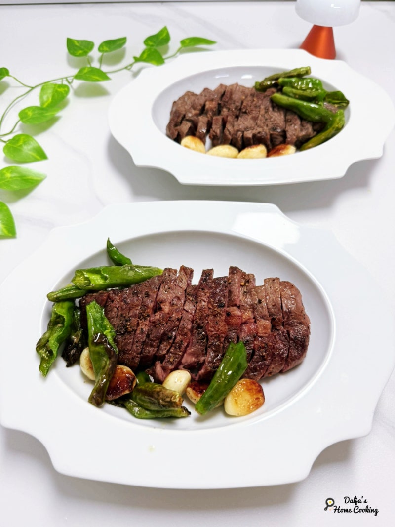 코스트코 부채살 스테이크 맛있게 굽는법 시즈닝 레스팅 방법