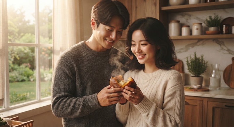 군고구마 vs 찐고구마? "다이어트 중이면 제발 이렇게 드세요!" 혈당 폭발 피하는 고구마 먹방....