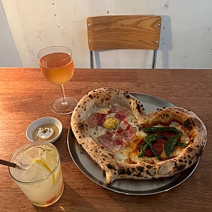 부산 전포 맛집 추천 | 전포 하트피자 | 러프앤도우 | 전포 데이트 장소로 딱! ⊹˚. ♡ | 분위....
