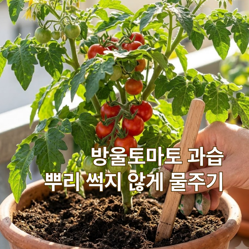 방울토마토 잎 시듦 원인과 올바른 관수 방법