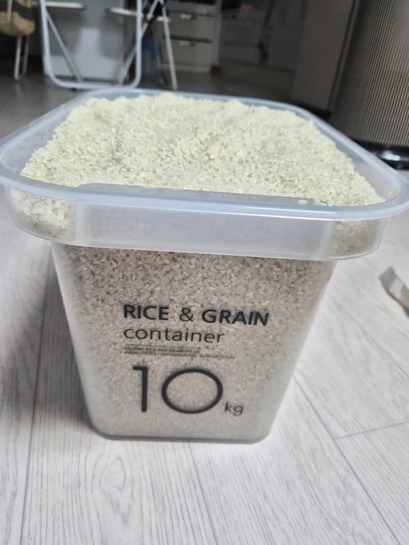 여름철 쌀곰팡이 때문에 쌀통 바꿨어요~/10kg+5kg 쌀통 내돈내산 후기
