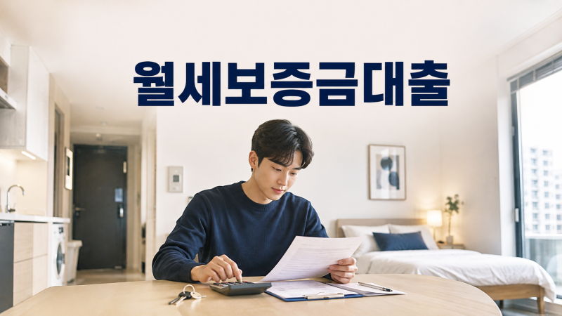 월세보증금대출 조건, 보증금 5천만원이면 한도 얼마까지 나올까?
