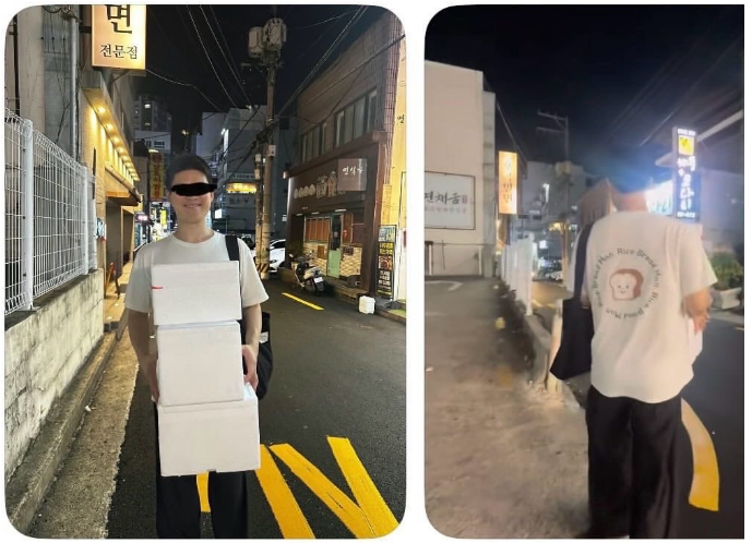 부산 사직동 쌀빵맨 스티로폼 재사용 논란, 사과문까지 나온 이유, 친환경일까 위생 문제일....