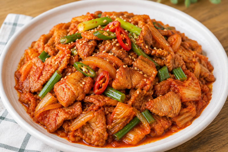 돼지고기 두루치기 맛있게 만드는 법｜김치 넣어 매콤달콤하게 볶는 집밥 레시피