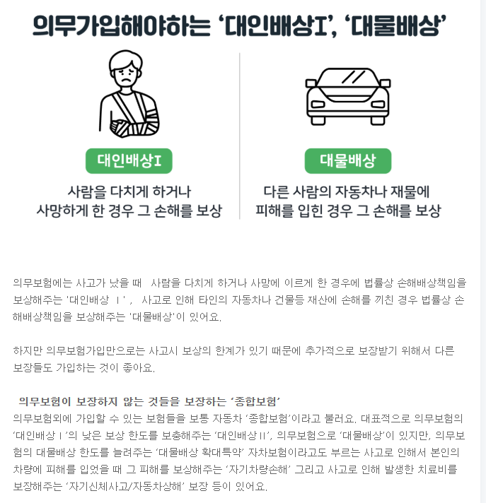 자동차 의무보험 미가입 형사처벌 과태료 조회 방법