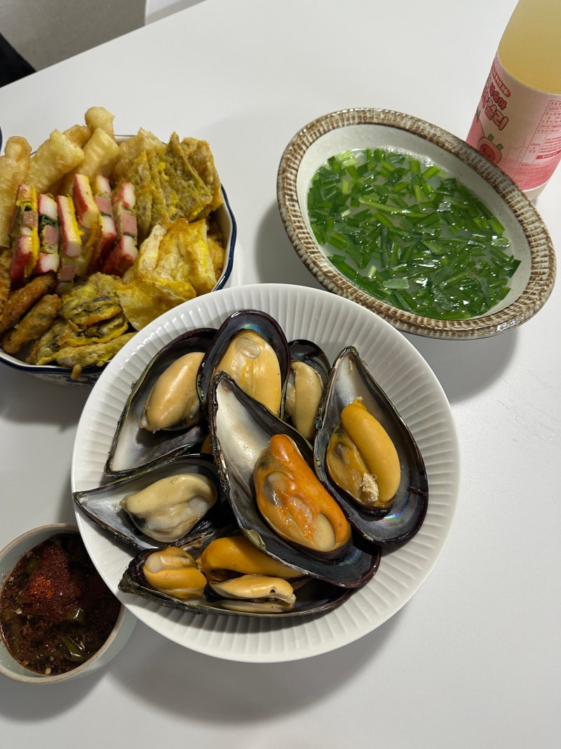 포항 죽도시장 자연산홍합, 섭 맛있게 삶는 방법