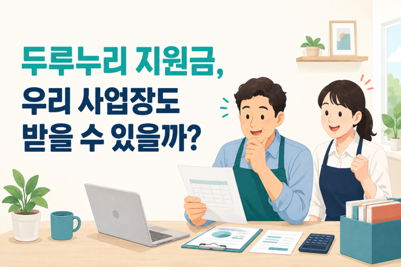 두루누리 지원금 총정리｜지원대상부터 신청방법까지