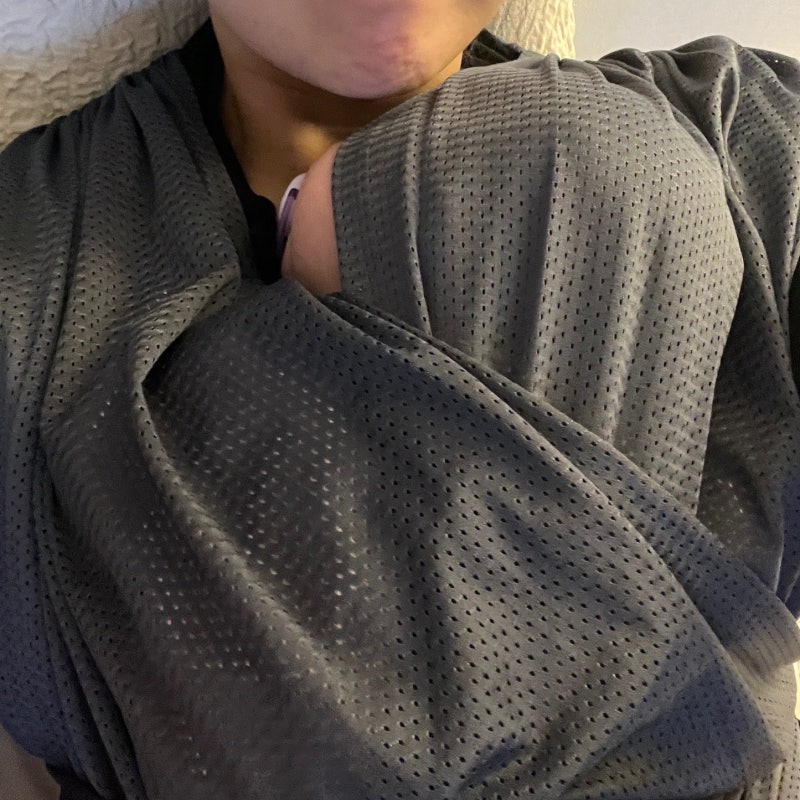 신생아 아기띠 사용시기 50일 아기 코니 슬링아기띠 사용후기