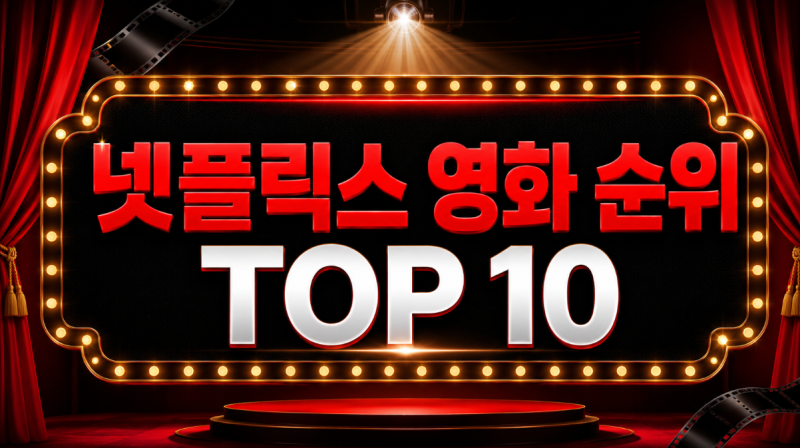 2026년 넷플릭스 영화 순위 TOP 10｜지금 가장 인기 있는 영화 추천