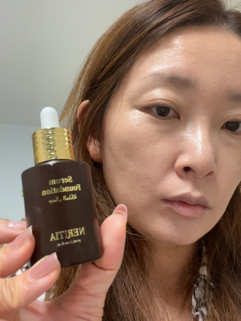 "피부과 원장님도 놀란 속건조 파데? 네리티아 세럼형 파운데이션 내돈내산 3주 솔직 후기"