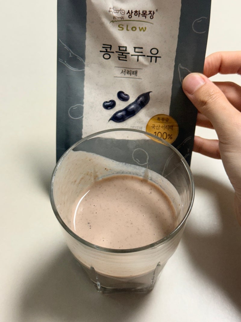 상하목장 콩물두유 서리태 후기: 무가당으로 진하게 즐기는 아침 간편식 추천!