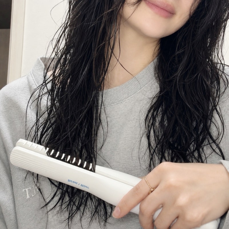 뷰앤블루 초음파 헤어케어 디바이스 내돈내산 극손상모 사용 후기