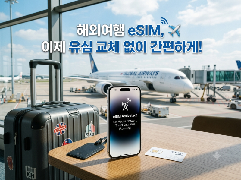 해외여행 eSIM(이심)이란? 뜻부터 설치 방법, 지원 기종까지 총정리