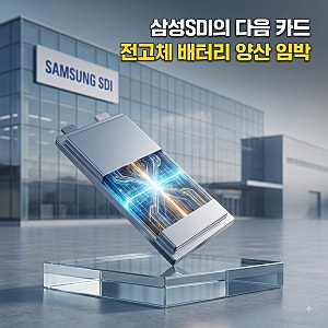 전고체 배터리 양산 기대에 삼성SDI 몰렸다, 주가 다시 뜨나