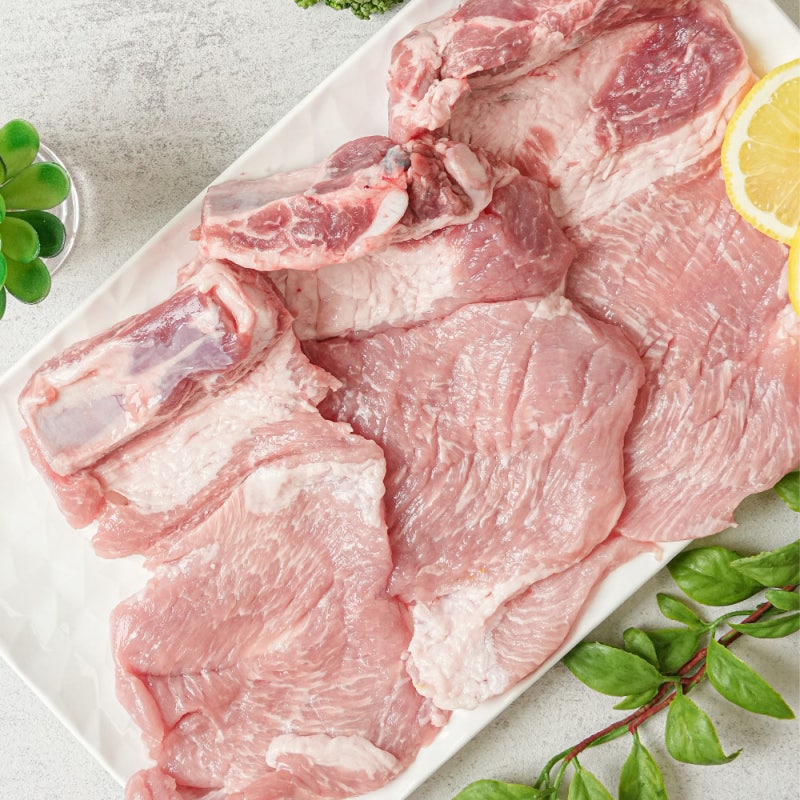 김고기 국내산 한돈 돼지갈비 찜용 1kg 할인 가격 살펴보기