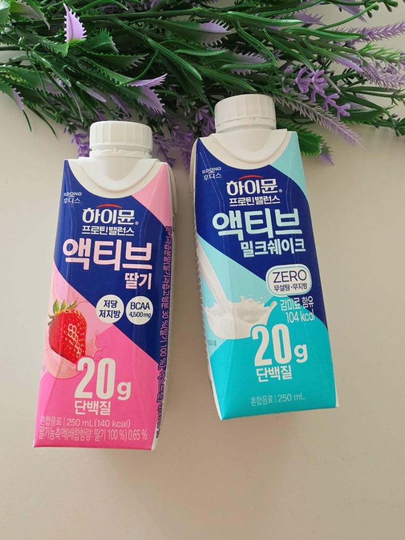 "달달한 건 포기 못해" 다이어트 중 골라본 하이뮨 고단백 음료, 결국 냉장고에 "이 맛"만 쟁....