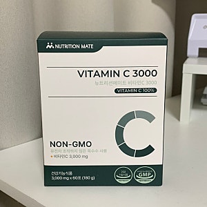 만성피로 직장인 고함량 비타민C 추천, 뉴트리션메이트 비타민C 3000mg 솔직 후기