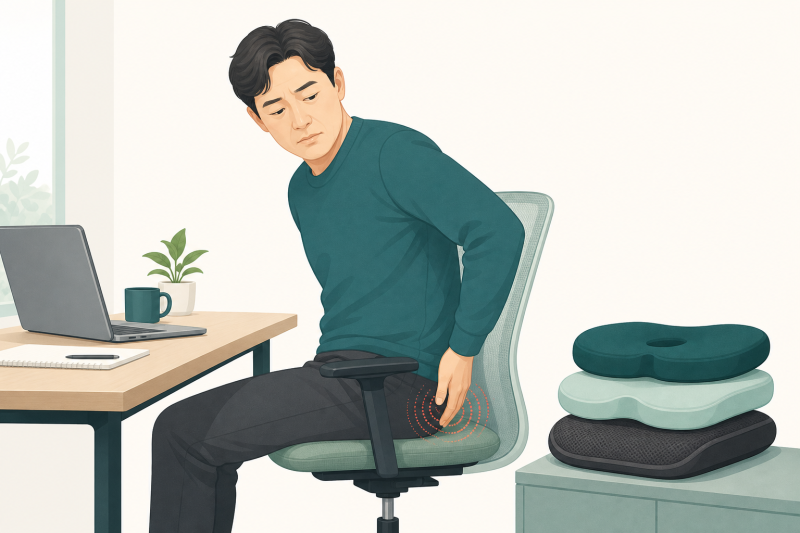 여수 엉덩이 저림, 방석을 바꿔도 앉을 때마다 저리다면