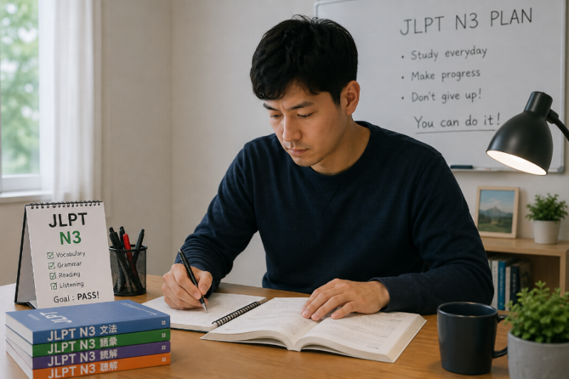 JLPT N3 독학 모의고사 4회차, 드디어 120점을 넘다.(2026.8.22.)