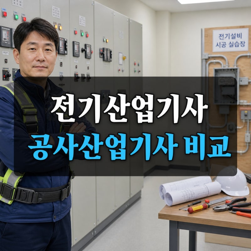 전기산업기사·전기공사산업기사 차이와 선택 기준