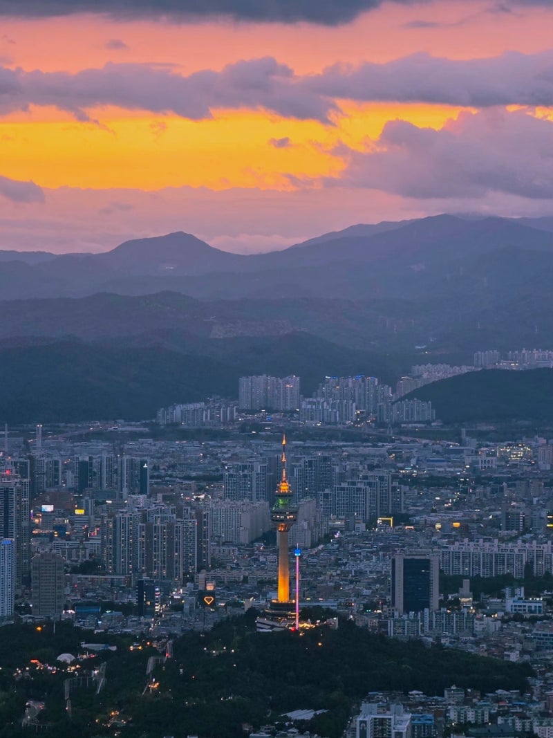 大邱前山纜車：停車、夜景、約會老實說評論