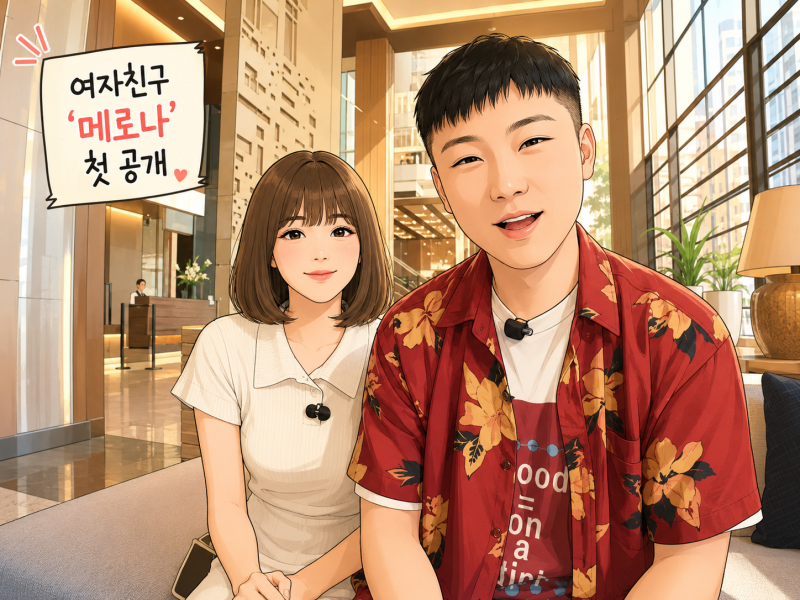 빠니보틀 여자친구 메로나 공개, 결혼 전 신혼여행 영상 정리