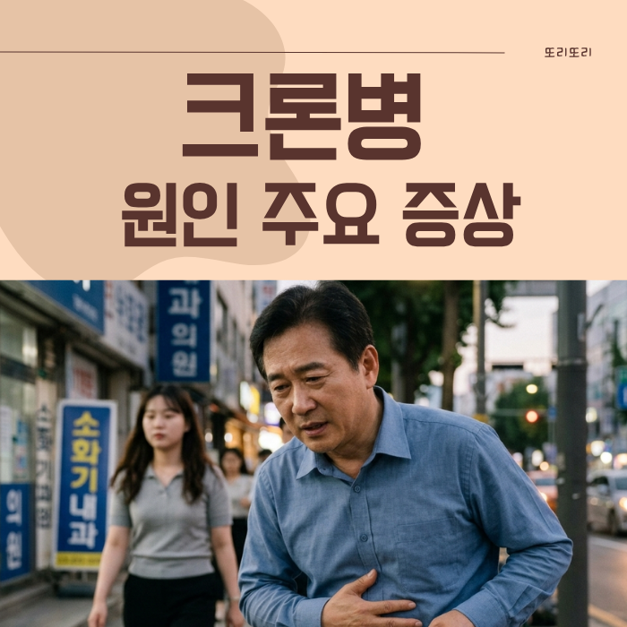 크론병 원인과 놓치기 쉬운 주요 증상