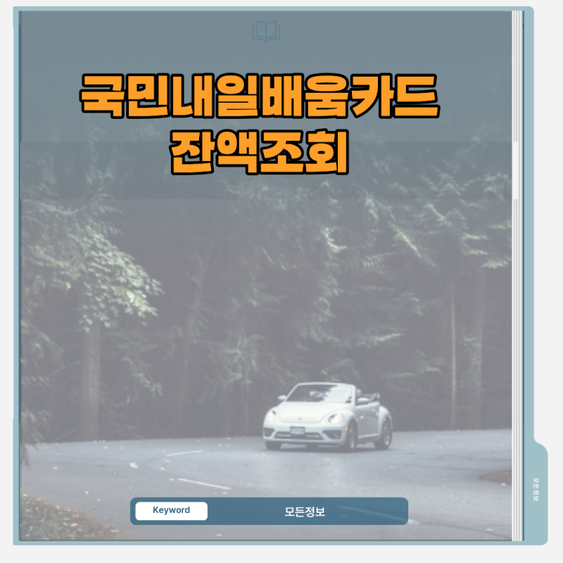 국민내일배움카드 잔액조회 방법과 모바일 앱에서 잔여 한도 확인하는 법