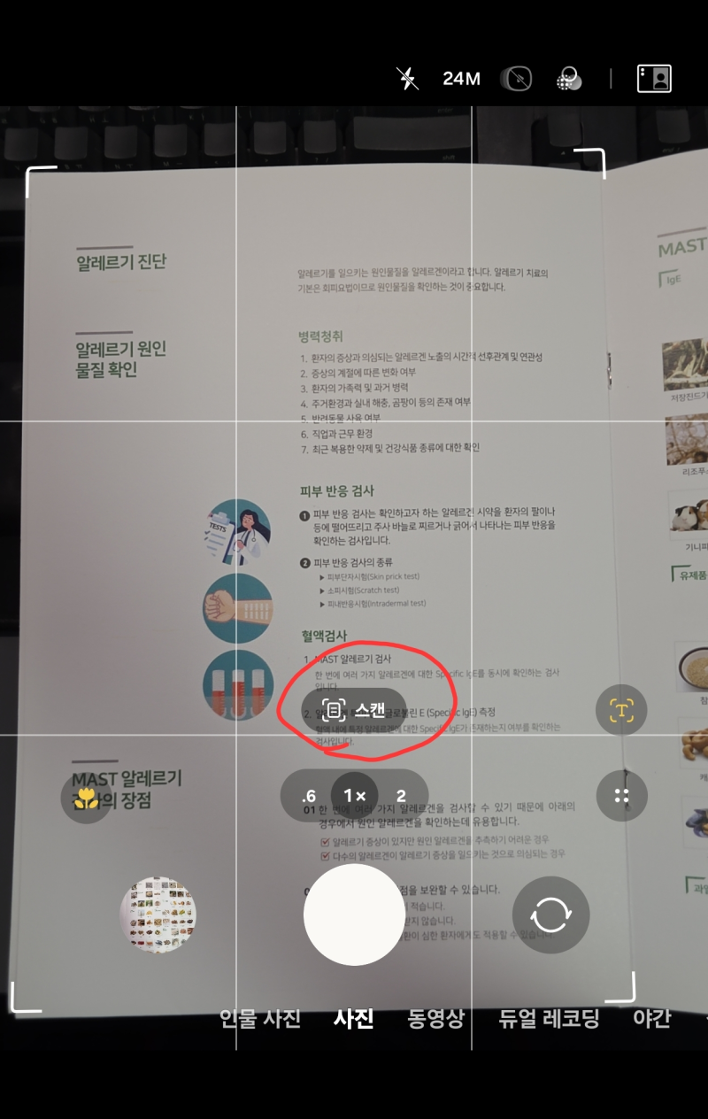 폴드8 설정 꿀팁 (27) - 이미지 저장을 PDF 파일로 저장하고 싶어요 (갤러리 어시스턴트)