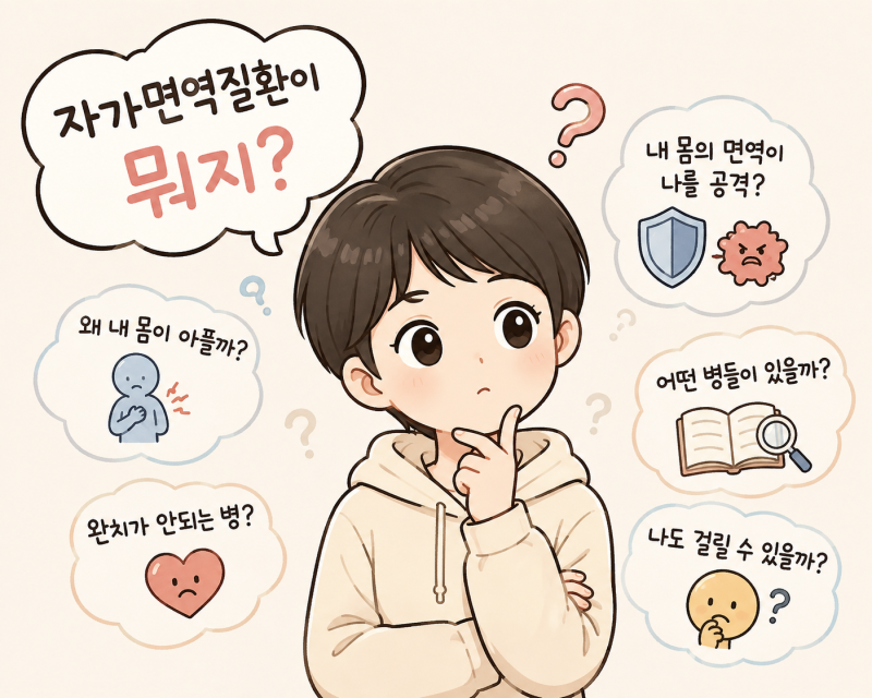자가면역질환 종류 총정리｜류마티스부터 갑상선질환까지