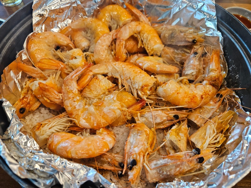 태안 맛집 신두리식당, 소금대하구이와 해물파전 추천