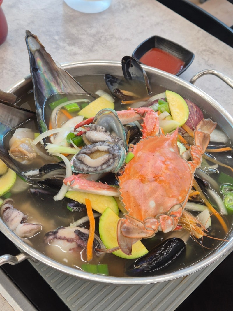 [대천 해수욕장 맛집] 대천 맛집 금강칼국수 산더미칼국수 얼큰하고 시원한 국물 후기