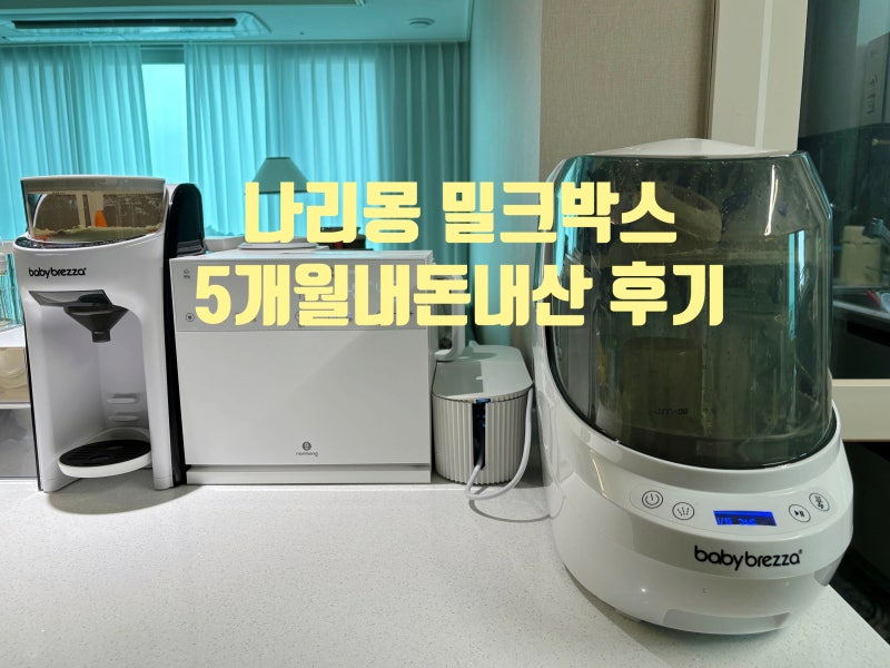 [내돈내산]나리몽 밀크박스 5개월 후기, 10만원대 가성비 맘마존 추천템♥