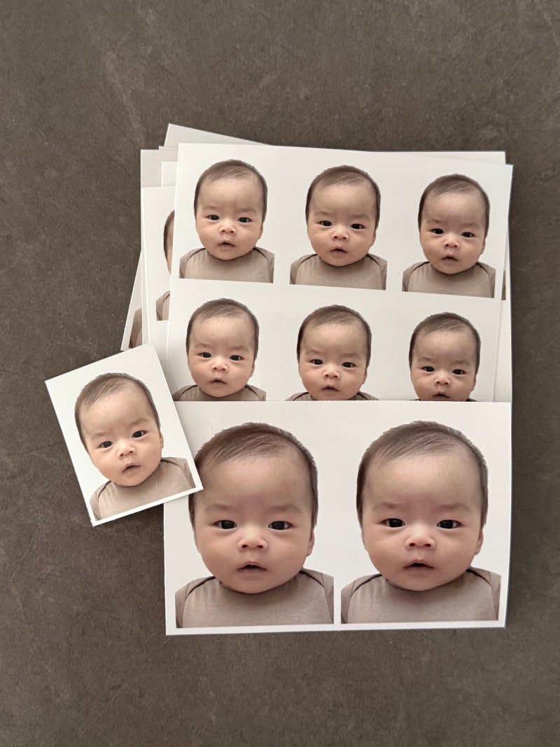 [아기 여권사진 집에서 찍는법] 신생아 여권사진 찍는법, 아기 여권사진 어플, 아기 여권 사....