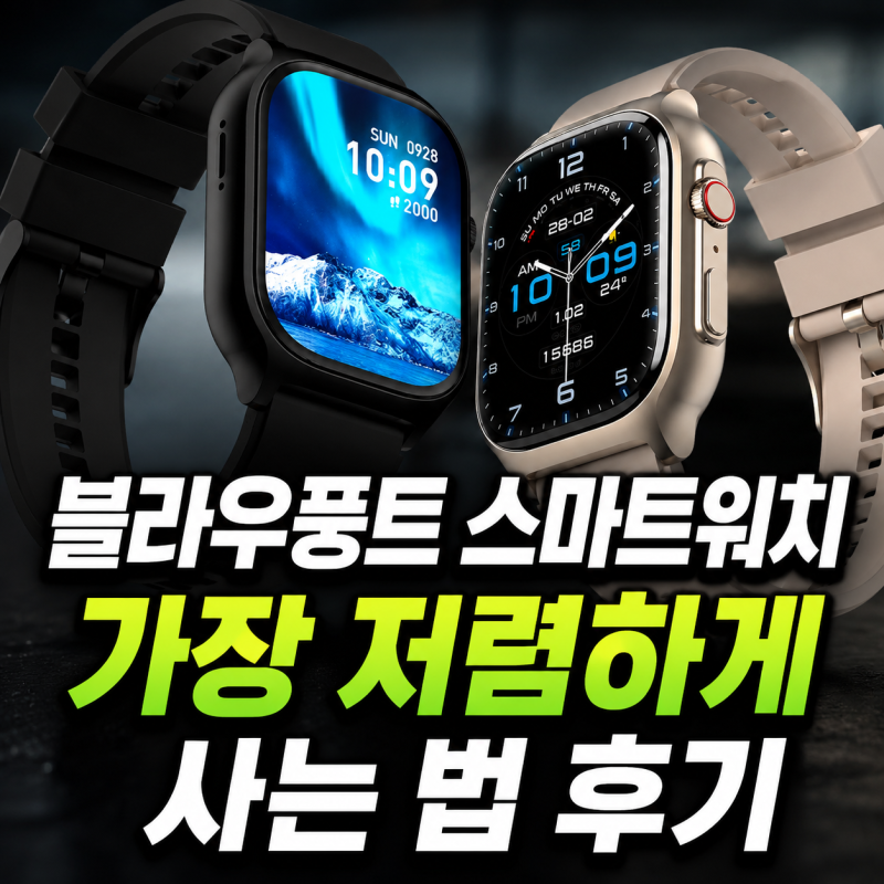 블라우풍트 스마트워치 가장 저렴하게 사는 법 후기