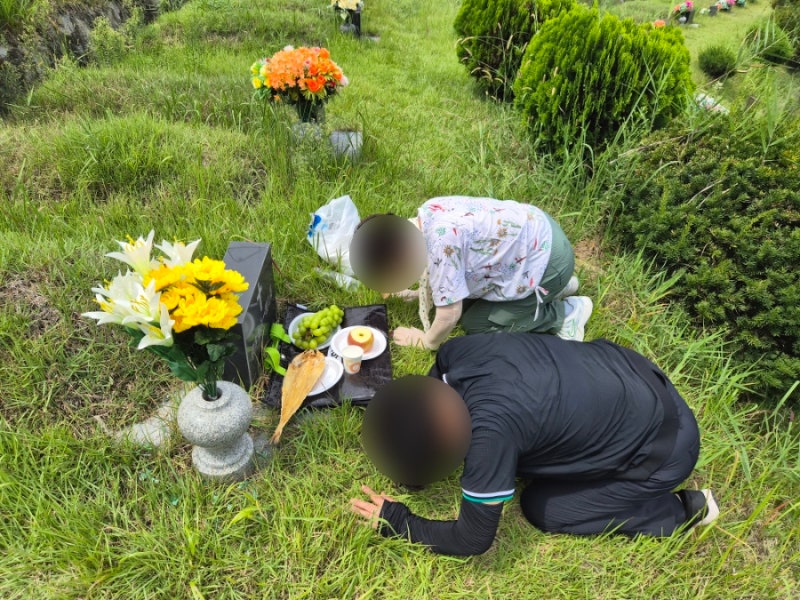 외할머니 기일에 다녀온 풍산공원묘원 그리고 병천순대거리 신은수참병천순대집