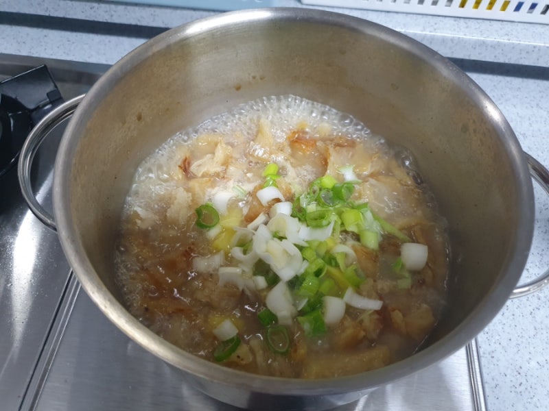 국요리 감자 황태국 맛있게 끓이는 법 레시피