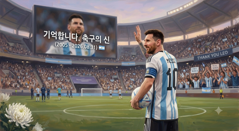 리오넬 메시, 아르헨티나 국가대표 은퇴 선언! "더 이상 낼 힘이 남아있지 않아" (통산 207경기....