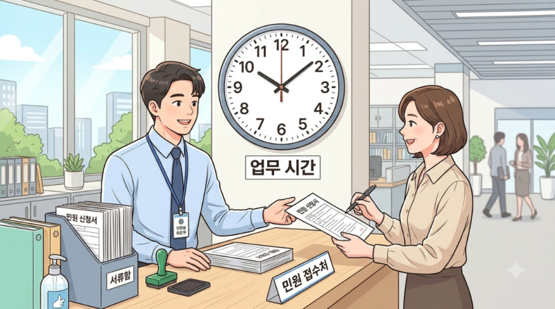 함안군 주민센터 업무시간 점심시간 총정리