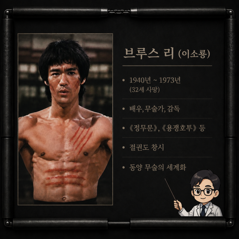 절권도를 만든 전설의 액션 스타 | '이소룡'의 명언