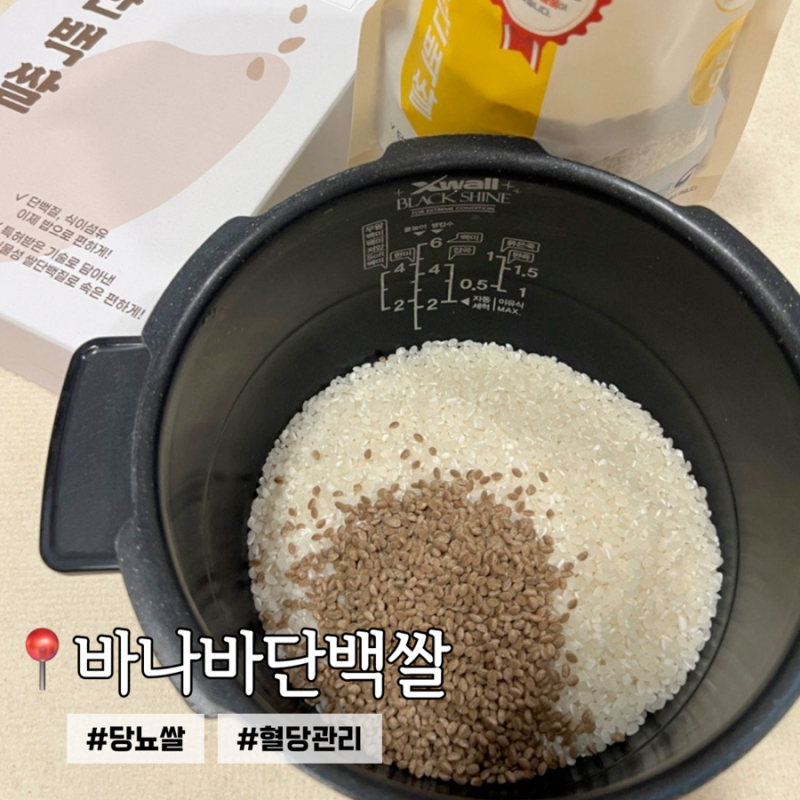 당뇨쌀 추천 | 바나바단백쌀 : 혈당조절 식단관리