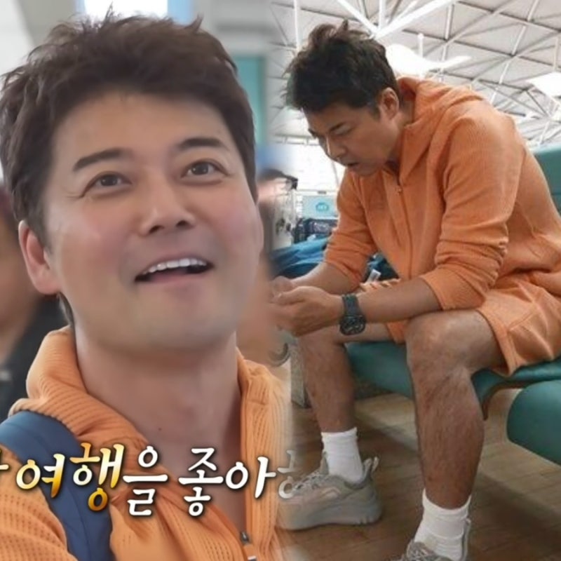 나혼자산다 조작방송 논란 전현무, 찜질방 패션? 여행 내내 눈에 띄네