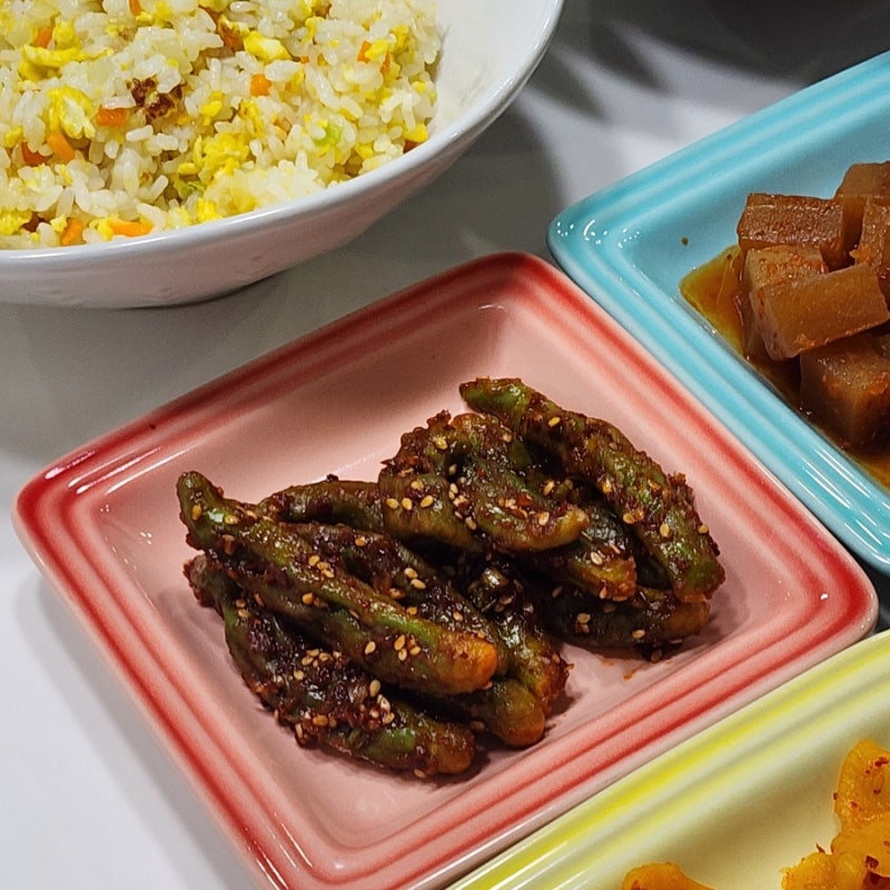 꽈리고추찜 레시피 밀가루 입힌 꽈리고추무침 양념 만드는법 요리